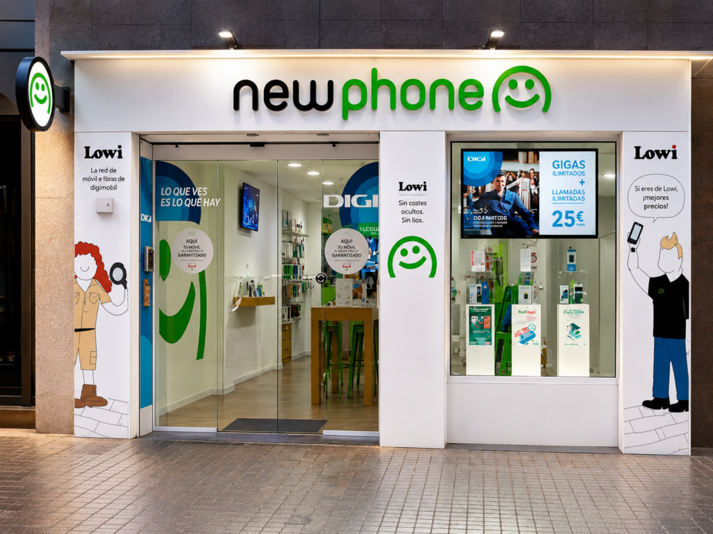 fachada newphone